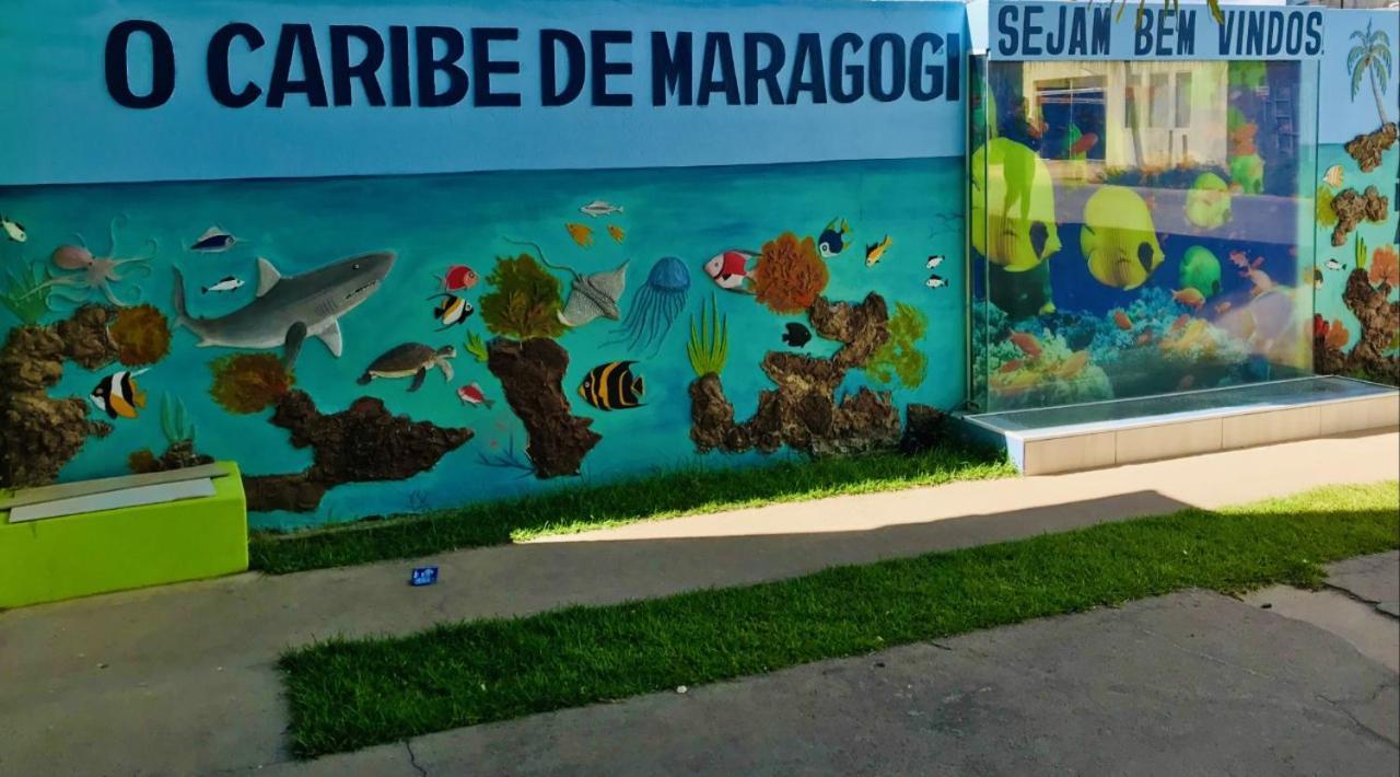 Pousada O Caribe De 마라고지 외부 사진