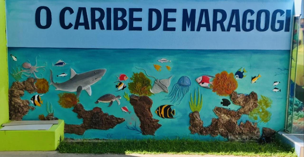 Pousada O Caribe De 마라고지 외부 사진